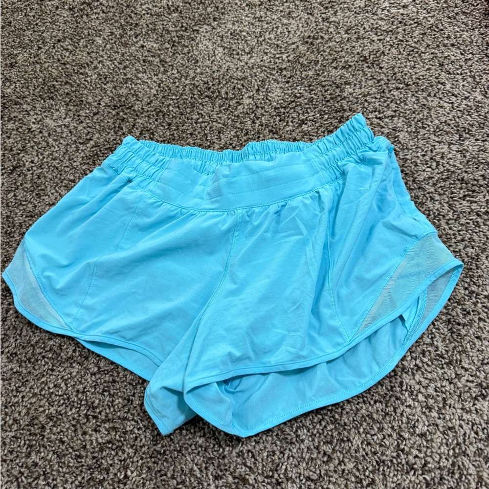 Women's Blue Athletic Shorts
